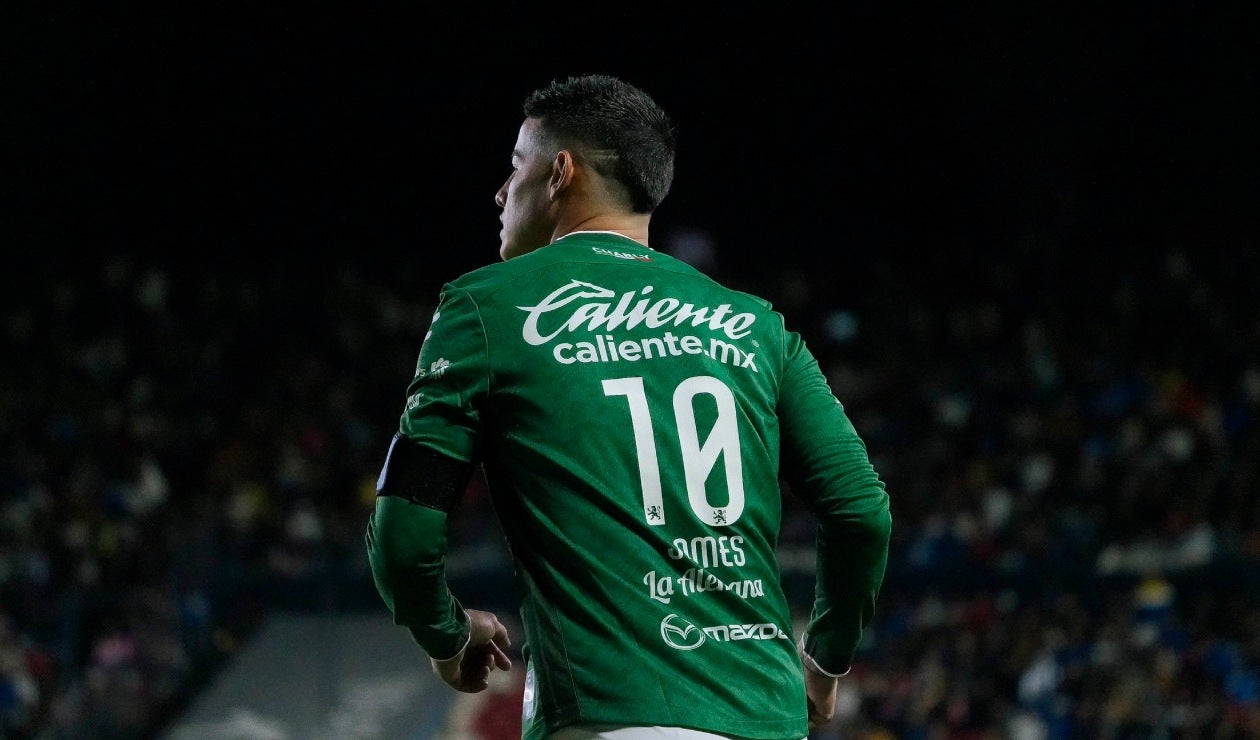 James Rodríguez en el Club León de la Liga MX