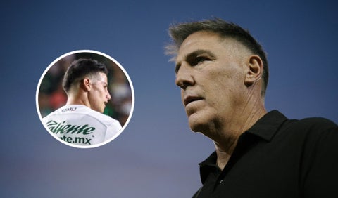 James Rodríguez y Eduardo Berizzo