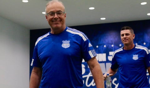 Jorge Célico, director técnico de Emelec