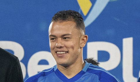 Leonardo Castro con Millonarios