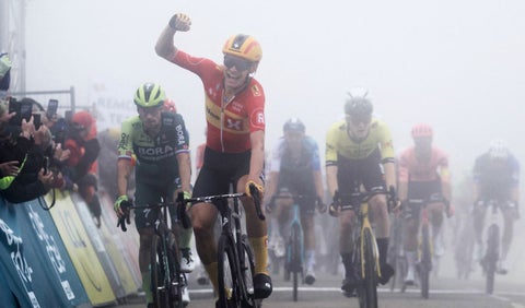 Magnus Cort Nielsen celebrando