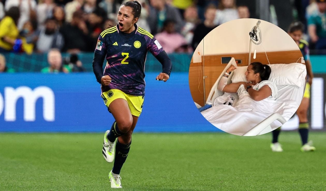 Manuela Vanegas salió de su operación de ligamento cruzado