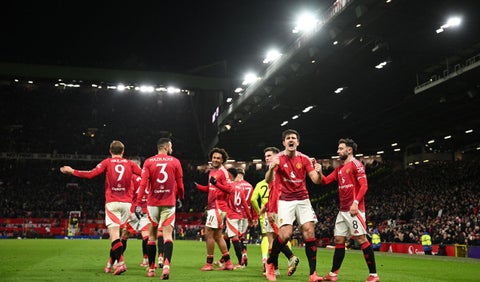 Manchester United celebración