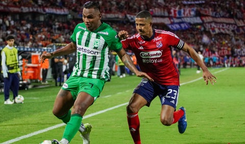 Nacional y Medellín en duelo por Liga BetPlay 2025-II