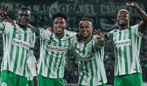 Jugadores de Atlético Nacional