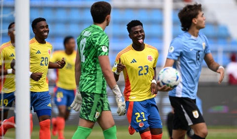 Neiser Villarreal en el Sudamericano Sub-20
