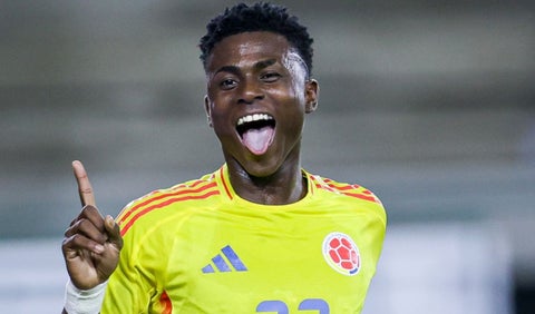 Doblete de Neyser Villareal en la victoria de la Selección Colombia