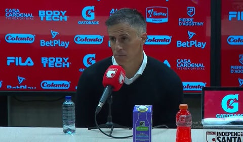 Pablo Peirano, técnico de Santa Fe