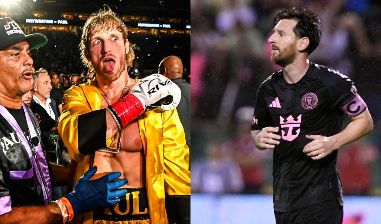 Logan Paul retó a Lionel Messi a pelea de boxeo