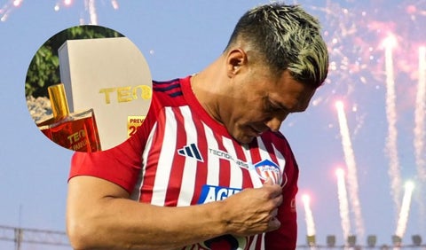 Teófilo Gutiérrez lanza su nuevo perfume