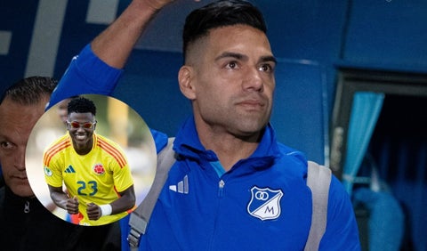 Radamel Falcao habló sobre Néiser Villarreal en Millonarios