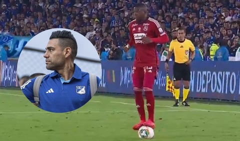 Falcao habló sobre la jugada de Francisco Chaverra contra Medellín