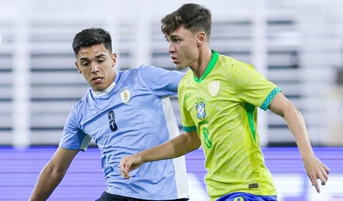 Uruguay y Brasil en duelo por el Sudamericano Sub-20 del 2025