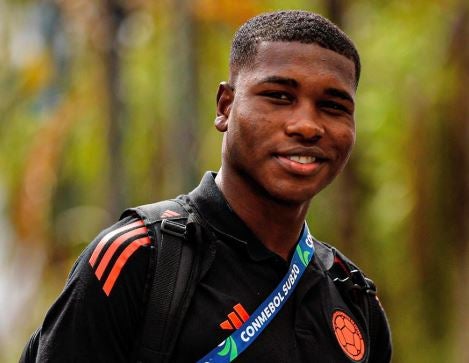 Viaje de la selección Colombia sub-20 a Caracas