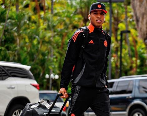 Viaje de la selección Colombia sub-20 a Caracas