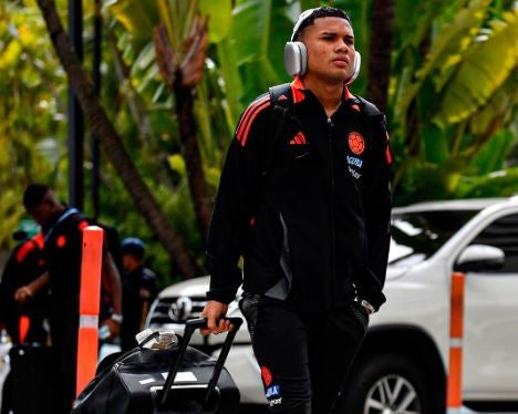 Viaje de la selección Colombia sub-20 a Caracas