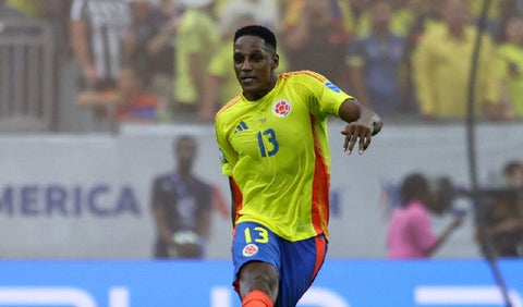 Yerry Mina, defensa de la Selección Colombia