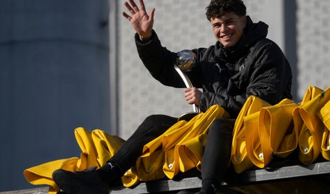 Alan Matturro, campeón del mundo con Uruguay
