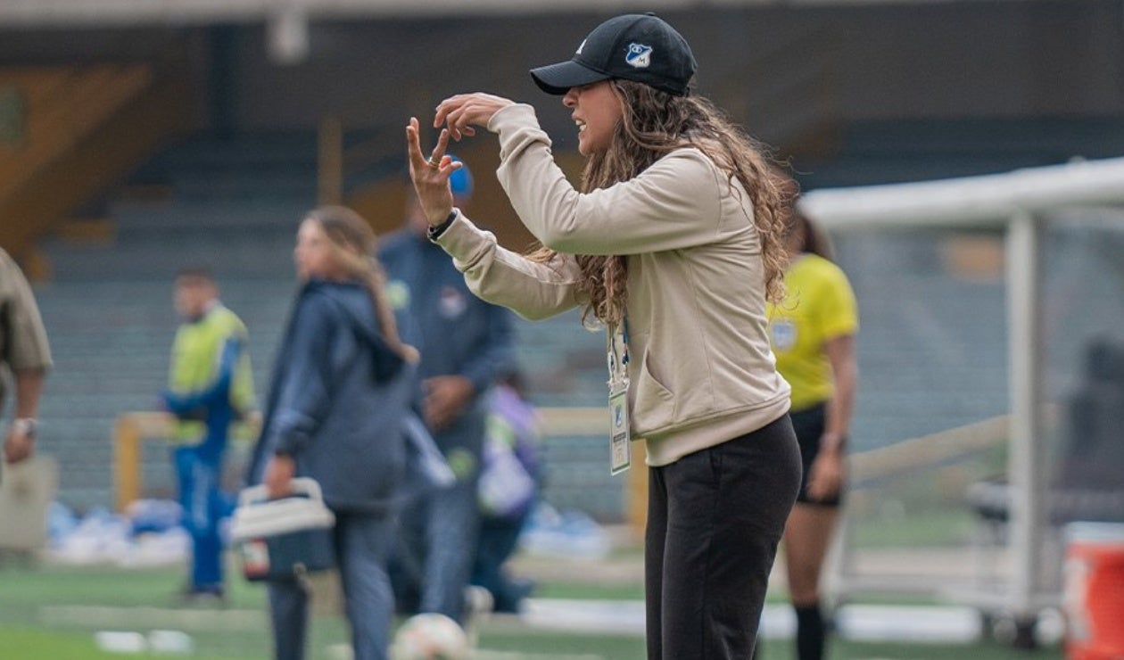 ¿Quién es Angie Vega, primera DT de Millonarios?