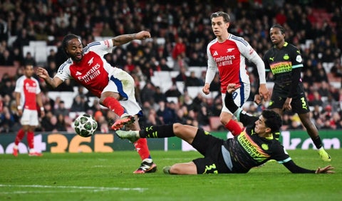 Arsenal y PSV en duelo por Champions 2024-2025