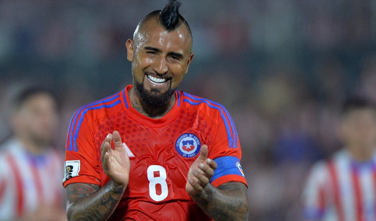 Arturo Vidal, figura de Chile en la Eliminatoria