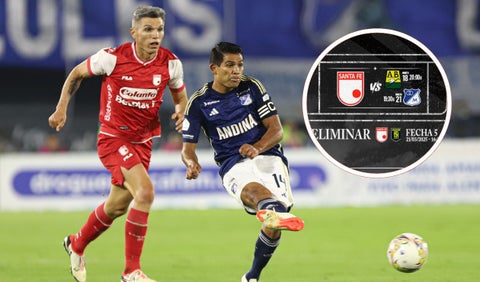 Boletería oficial Santa Fe vs Millonarios