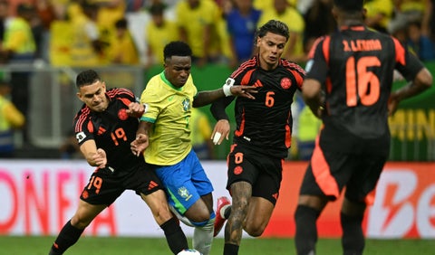 Brasil vs Colombia Eliminatorias Sudamericanas