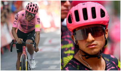 Richard Carapaz y Jefferson Cepeda