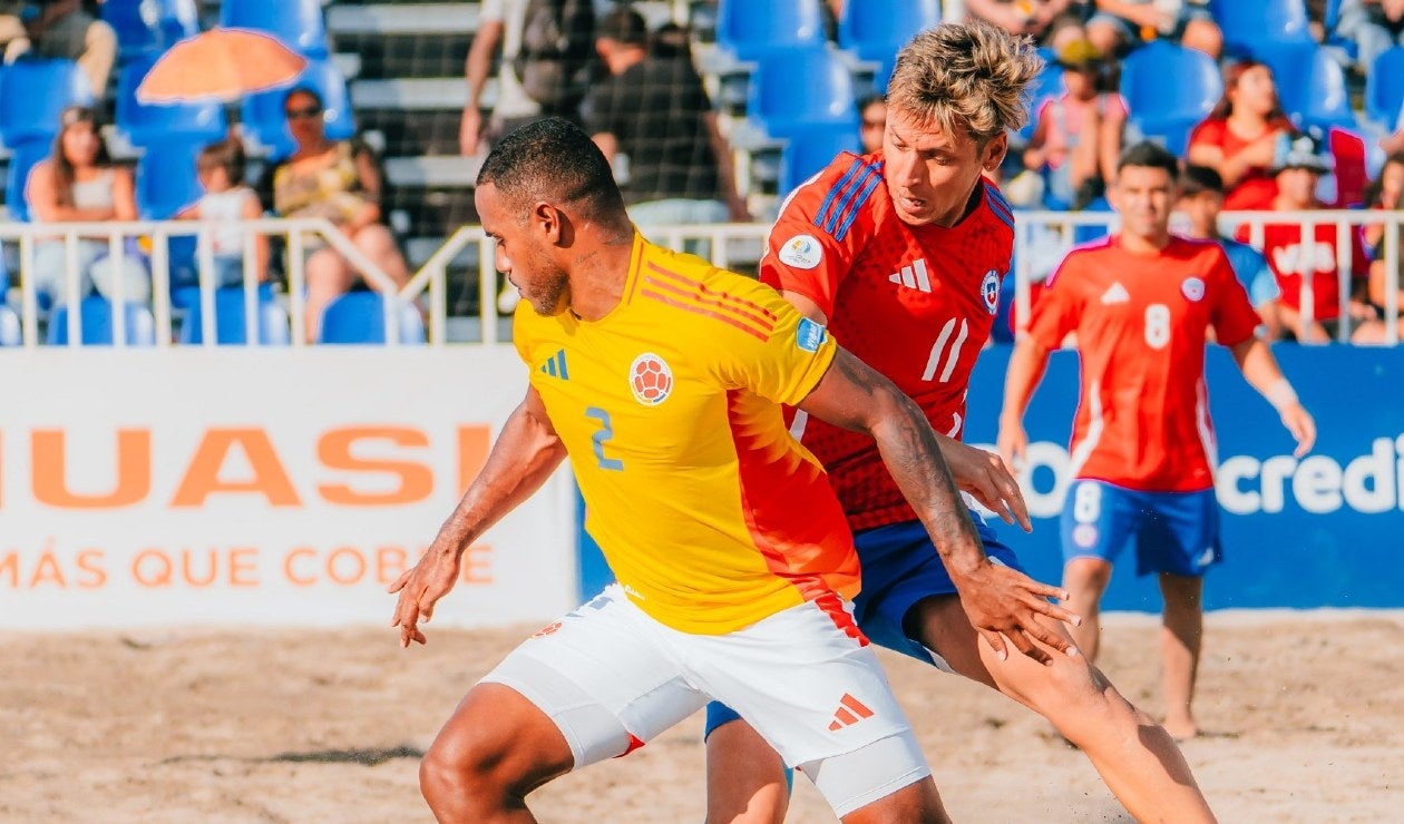 Colombia y Chile en duelo por la Copa América de Fútbol Playa 2025