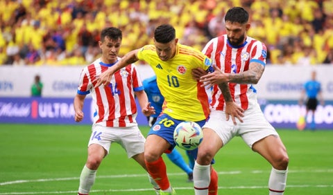 Colombia y Paraguay en duelo por Copa América 2024