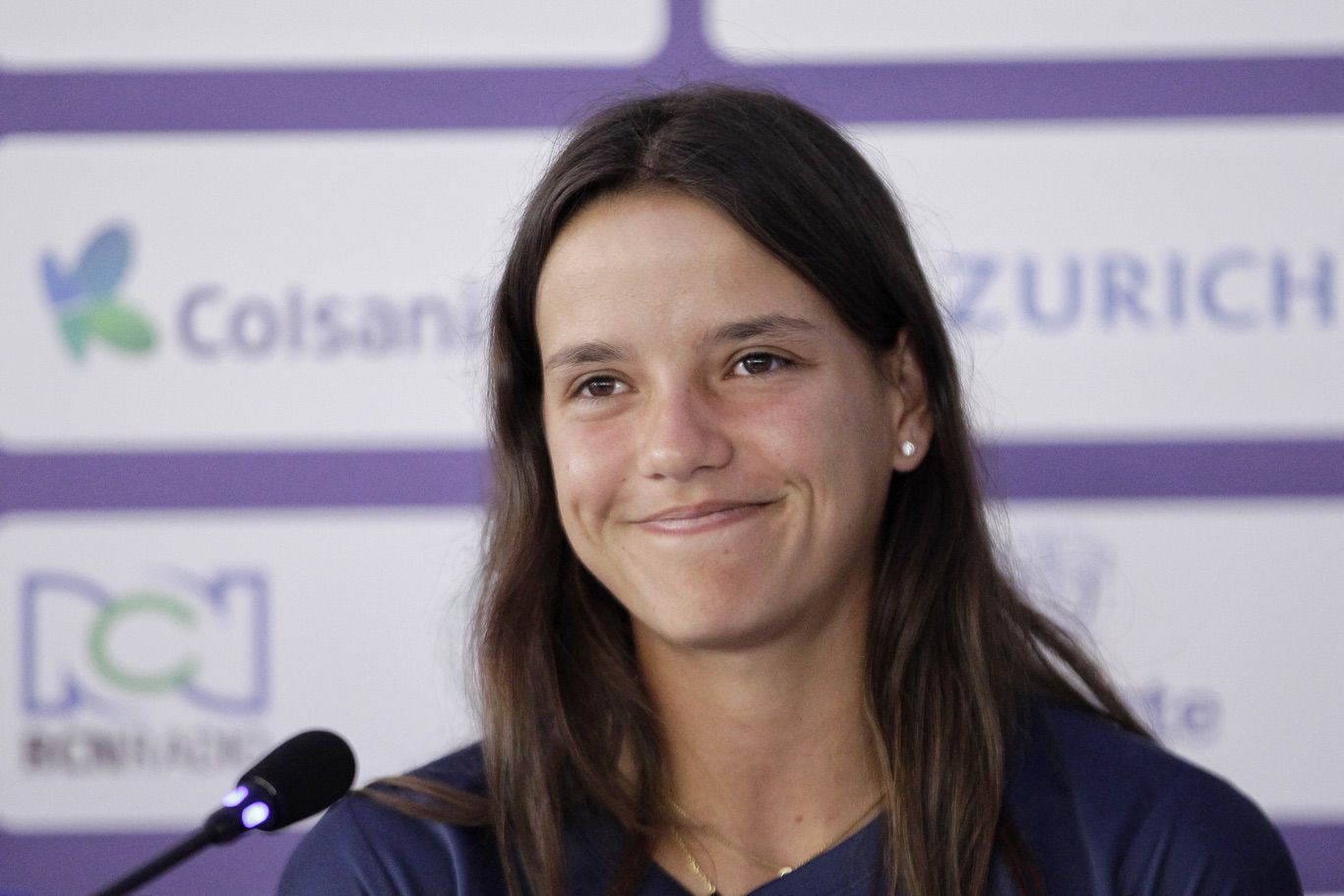 Camila Osorio y Emiliana Arango, presentación Copa Colsanitas