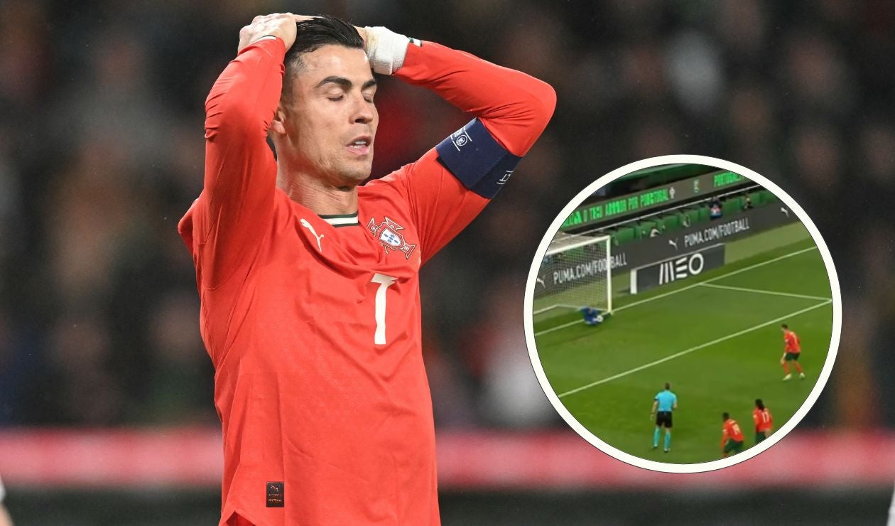 Cristiano Ronaldo erró penal con Portugal en la Liga de Naciones