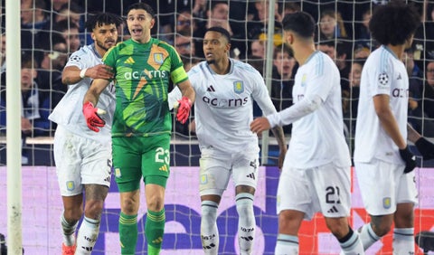 Emiliano Martínez, arquero del Aston Villa