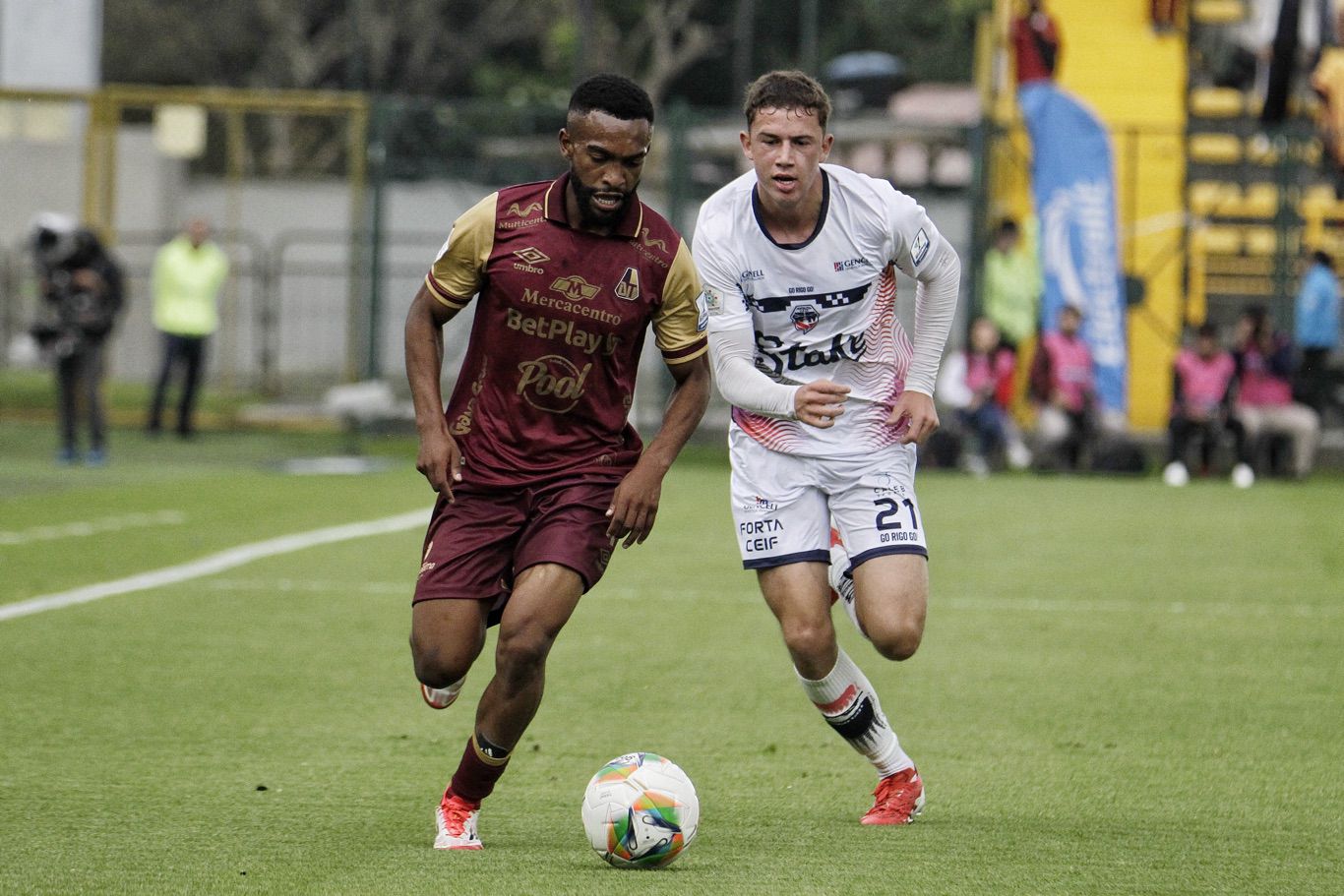 Fortaleza y Tolima en duelo por Liga BetPlay 2025-I