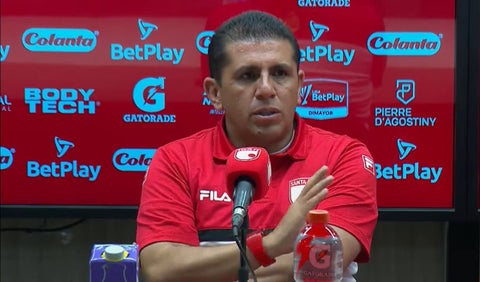 Francisco López, DT de Santa Fe