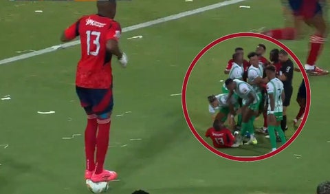 Francisco Chaverra le hizo la 'chaverrinha' a Nacional en el clásico