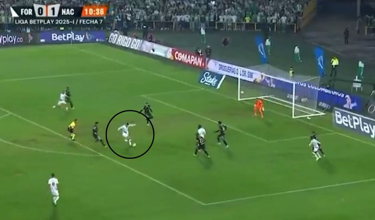 Emilio Aristizábal - Fortaleza vs Nacional