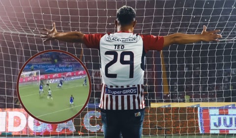 Teofilo Gutierrez anotó gol en Junior