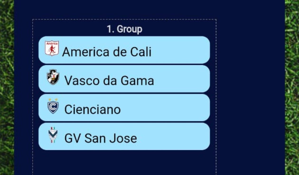 Grupo de América de Cali en la Copa Sudamericana