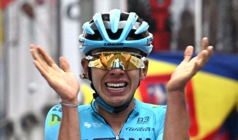 Harold Tejada, ciclista colombiano