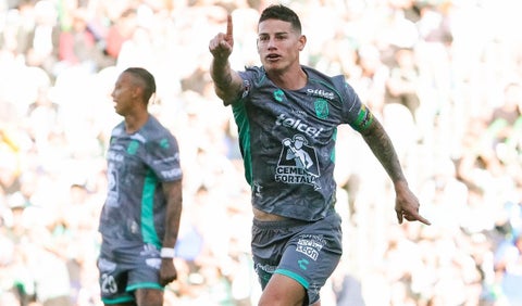 James Rodríguez, futbolista colombiano