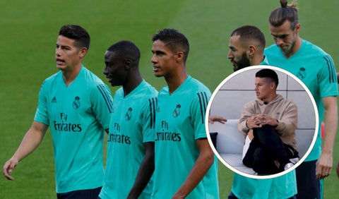 James Rodríguez habló sobre su llegada a Real Madrid