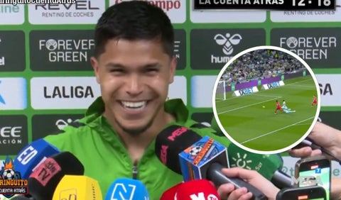 Juan Camilo Hernández habló del gol con Betis a Sevilla