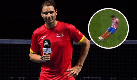 Rafael Nadal habló sobre el penal de Julián Álvarez