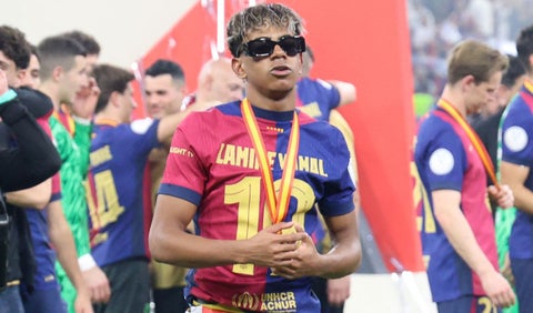 Lamine Yamal declaró a Barcelona como campeón de la Champions League