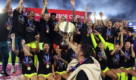Leicy Santos, campeona en Washington Spirit