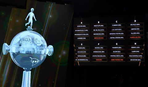 Grupos Copa Libertadores