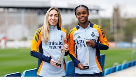 Linda Caicedo recibe nuevo trofeo con el Real Madrid