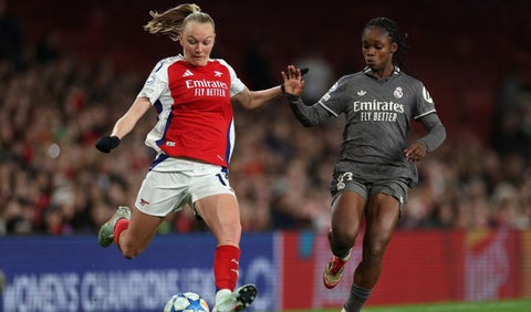 Linda Caicedo eliminada de la Champions League