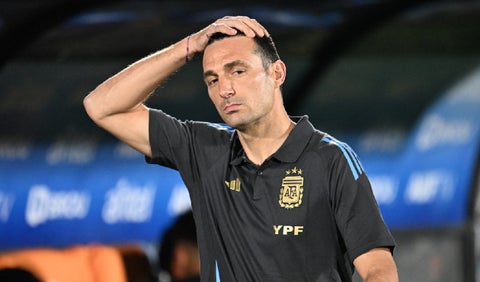 Lionel Scaloni, entrenador de Argentina en la Eliminatoria
